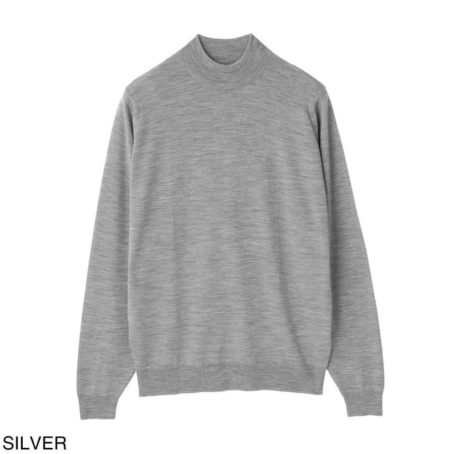 JOHN SMEDLEY（ジョンスメドレー） モックネック ニット HARCOURT