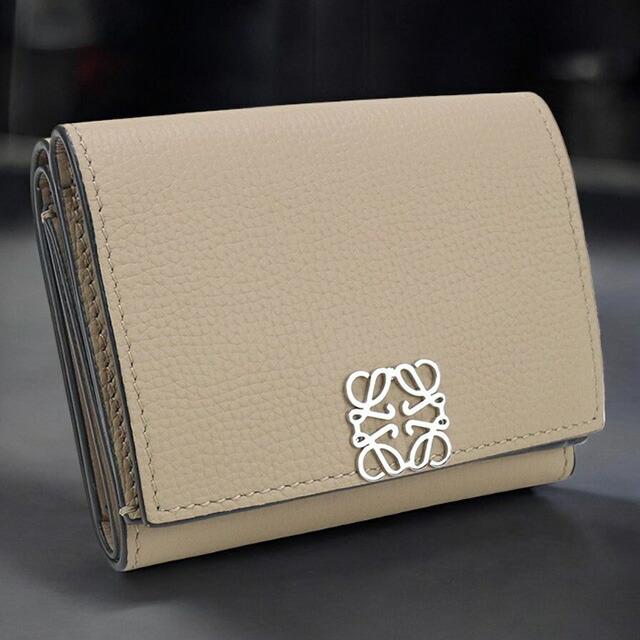 LOEWE（ロエベ） 中古 三折財布 レディース ブランド アナグラム