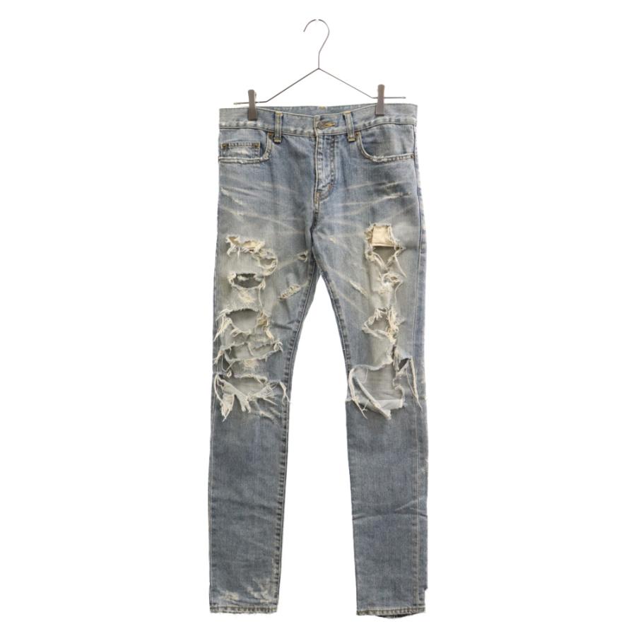 SAINT LAURENT PARIS サンローランパリ 13AW デストロイ クラッシュ