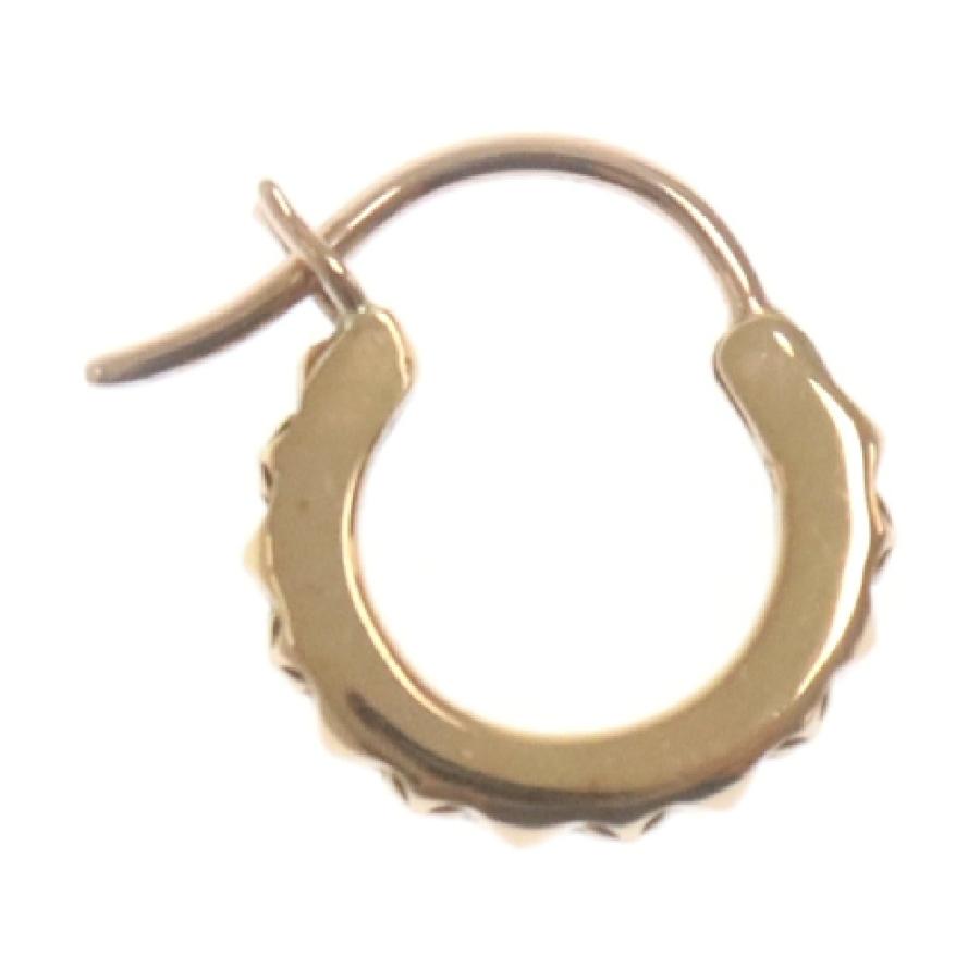 CHROME HEARTS（クロムハーツ） 22K TINY TFP HOOP トゥルーファッキン