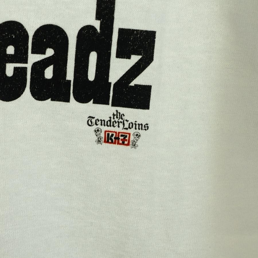 STUSSY（ステューシー） 00S ×TENDERLOIN CUSTOMMADE SS HEADS TEE