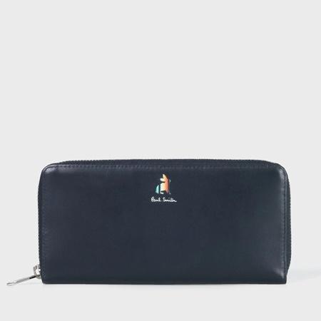 Paul Smith（ポール・スミス） 長財布 マーケトリーストライプラビット
