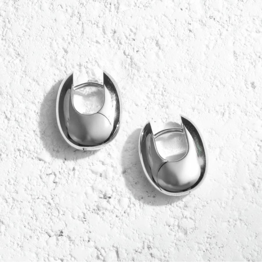 TOM WOOD（トムウッド） ピアス Pebble Hoops Small ぺブル フープ