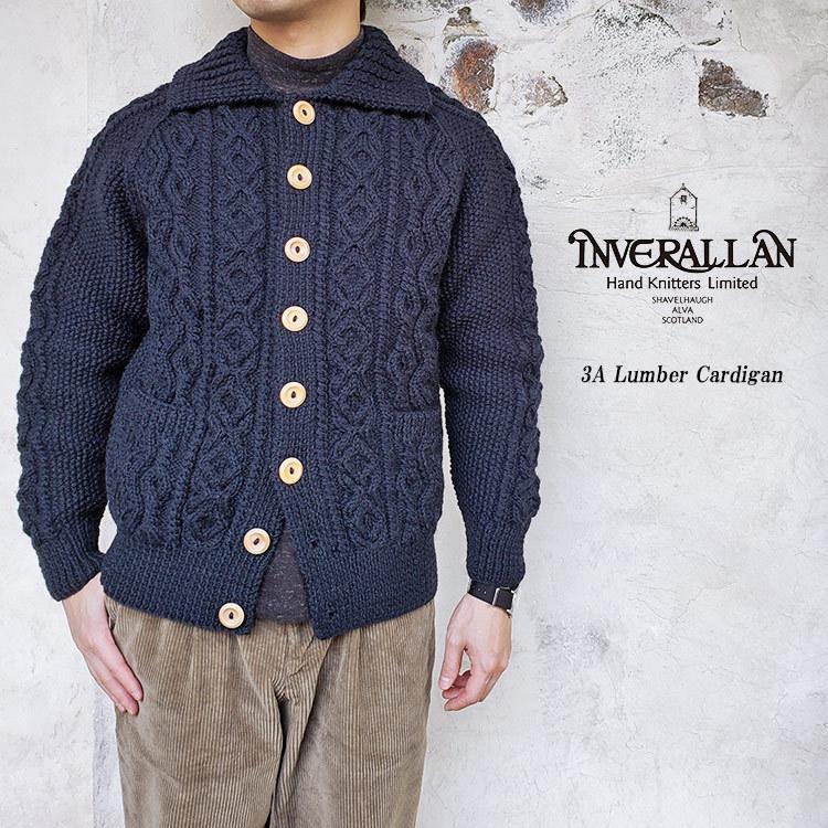 WORKERS Inver Allan インバーアラン 3A Lumber Cardigan ランバー