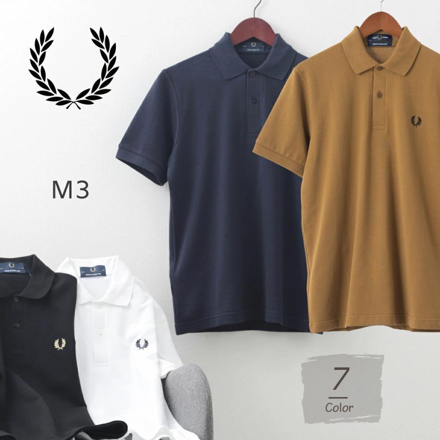 FRED PERRY（フレッドペリー） メンズ ポロシャツ ポロ Fred Perry M3