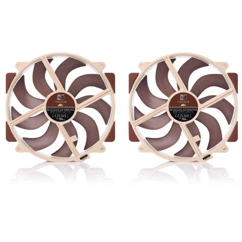 PC用ファン・クーラー Noctua NF-A12x25 G2 PWM & NF-A14 FLX NF