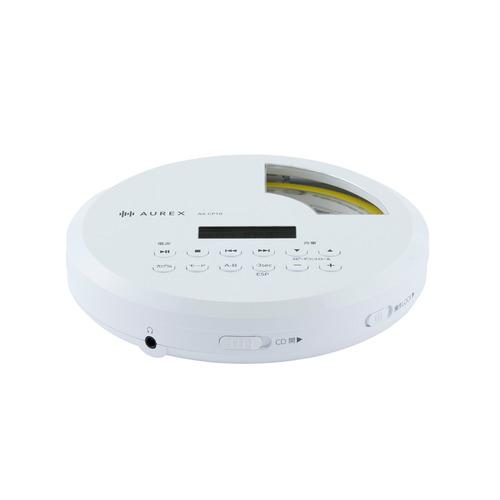 東芝 AX-CP10(W) ポータブルCDプレイヤー MP3再生対応 ホワイト