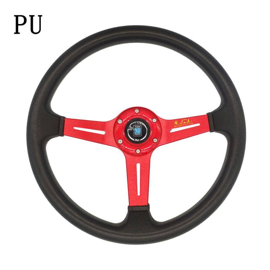並行輸入品】 新品レザーステアリング スポーツステアリングホイール