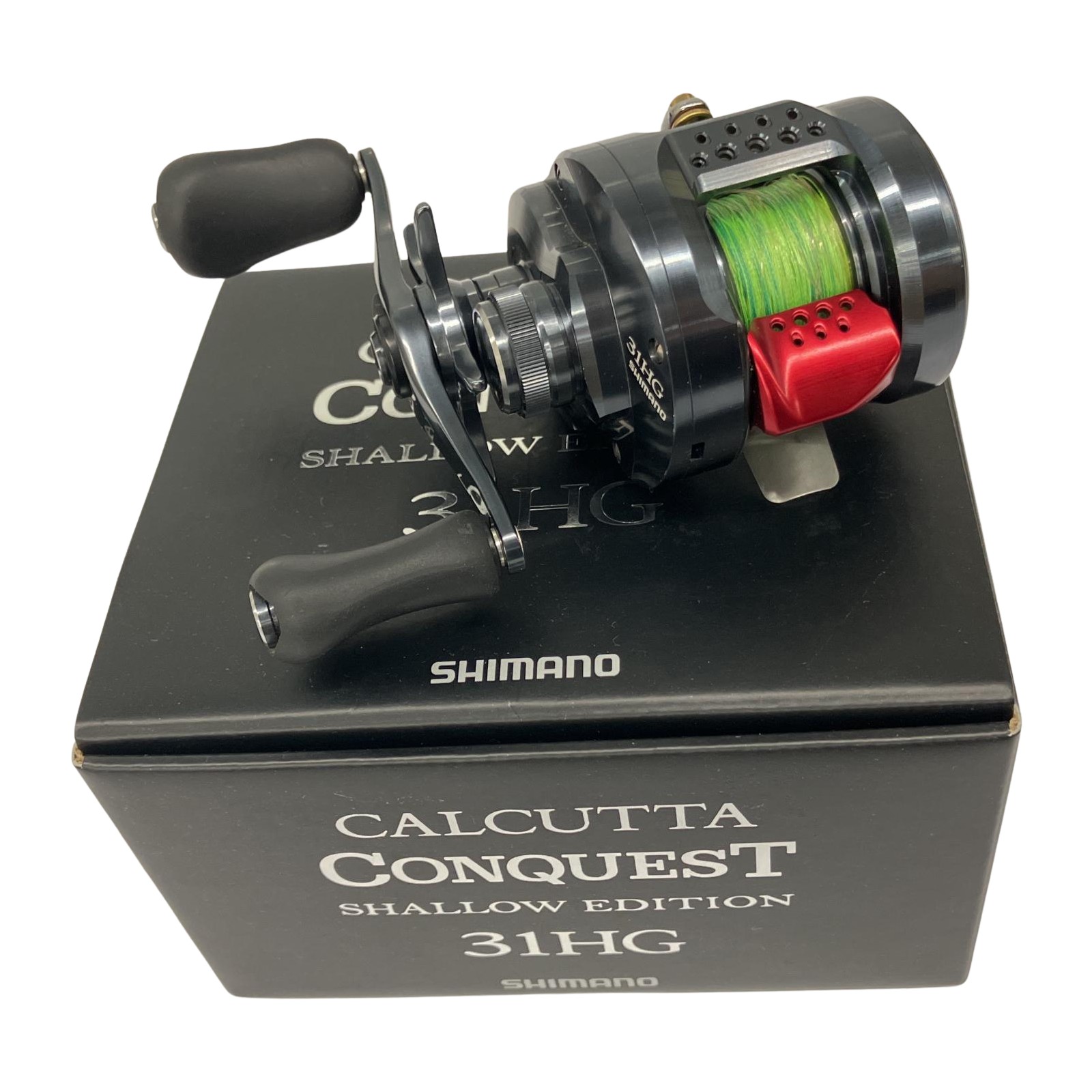 シマノ 22 カルカッタコンクエスト 201XG LEFT 釣り ベイトリール - 最