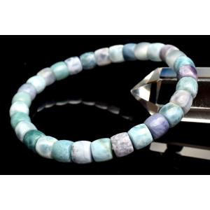 1点物】AAA希少◇人気アイテム パープルラリマー 10.5mm ブレスレット