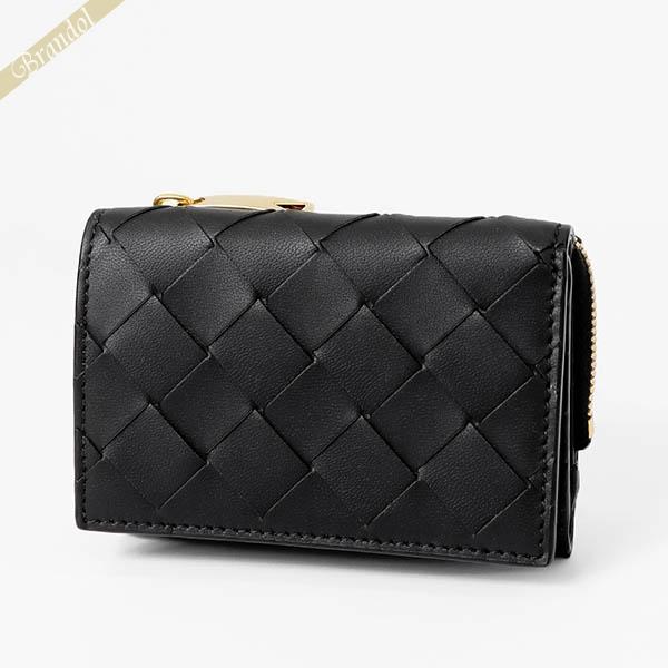 BOTTEGA VENETA（ボッテガ・ヴェネタ） 三つ折り財布 イントレチャート