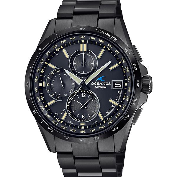 OCEANUS クラシックライン 電波 ソーラー 黒 OCW-T2600JB-1AJF カシオ