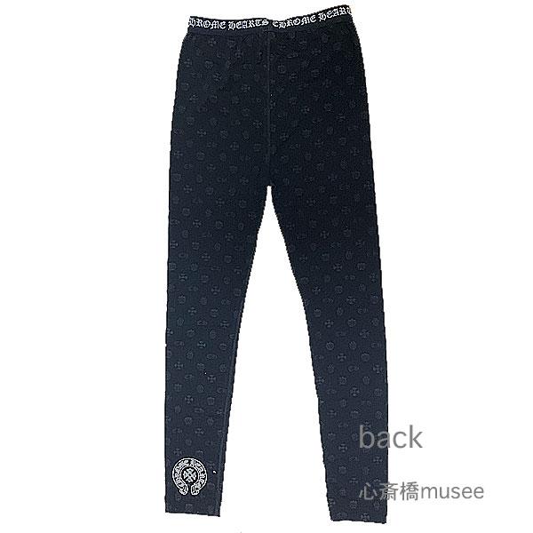 CHROME HEARTS（クロムハーツ） 新品 レギンス レディース ロゴ×黒 M