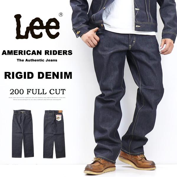 AMERICAN RIDERS Lee リー 生デニム リジット アメリカンライダース