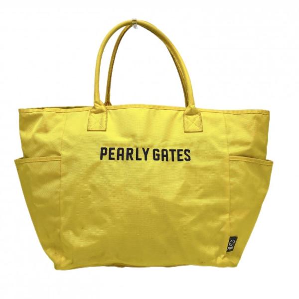 PEARLY GATES（パーリーゲイツ） ロッカーバッグ イエロー×ネイビー