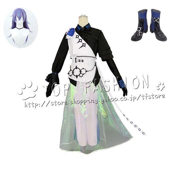 にじさんじ VTuber 風 星導ショウ コスプレ衣装 ウィッグ cosplay