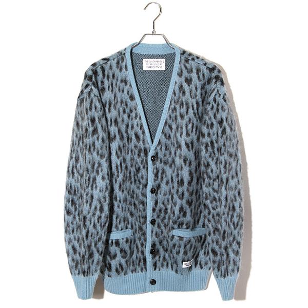 WACKO MARIA（ワコマリア） LEOPARD MOHAIR CARDIGAN (TYPE-1