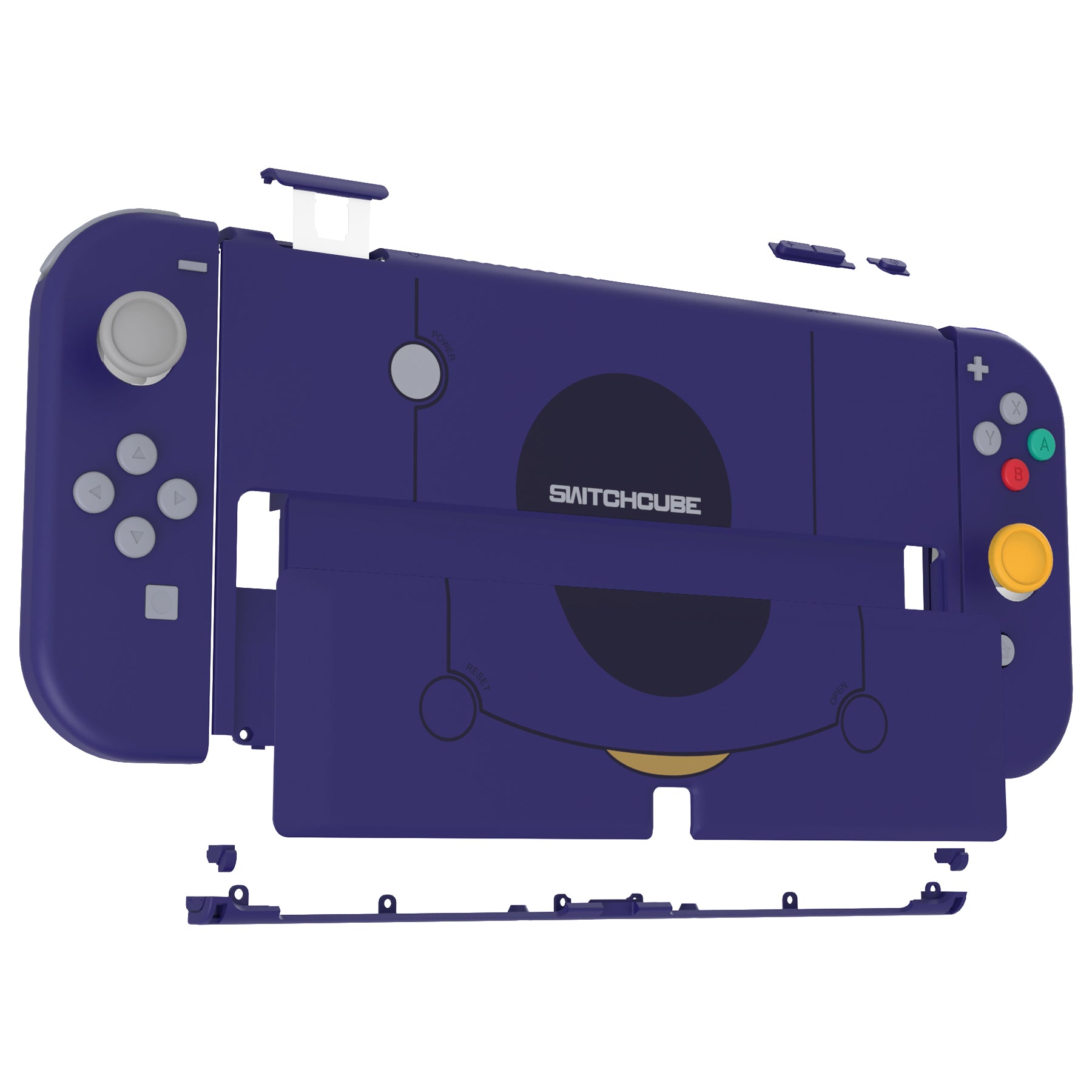 eXtremeRate 任天堂スイッチ有機EL用カスタム交換フルセットシェル