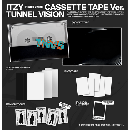 ITZY 11th Mini Album『TUNNEL VISION』全形態セット – JYP JAPAN