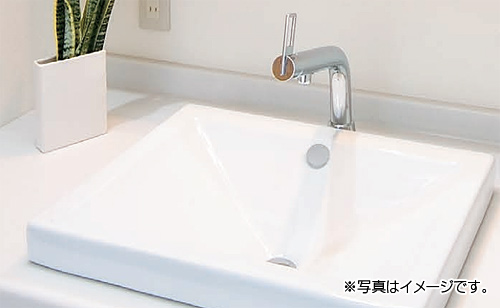 183-036｜カクダイ洗面用蛇口 CORDIA[台][シングルレバー混合水栓]