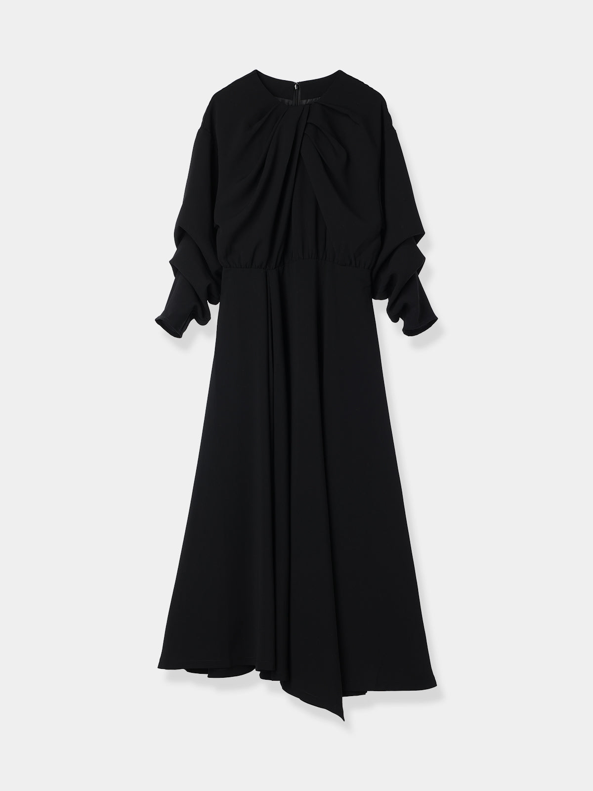 Twist Drape Dress – L'AUBE BLANC