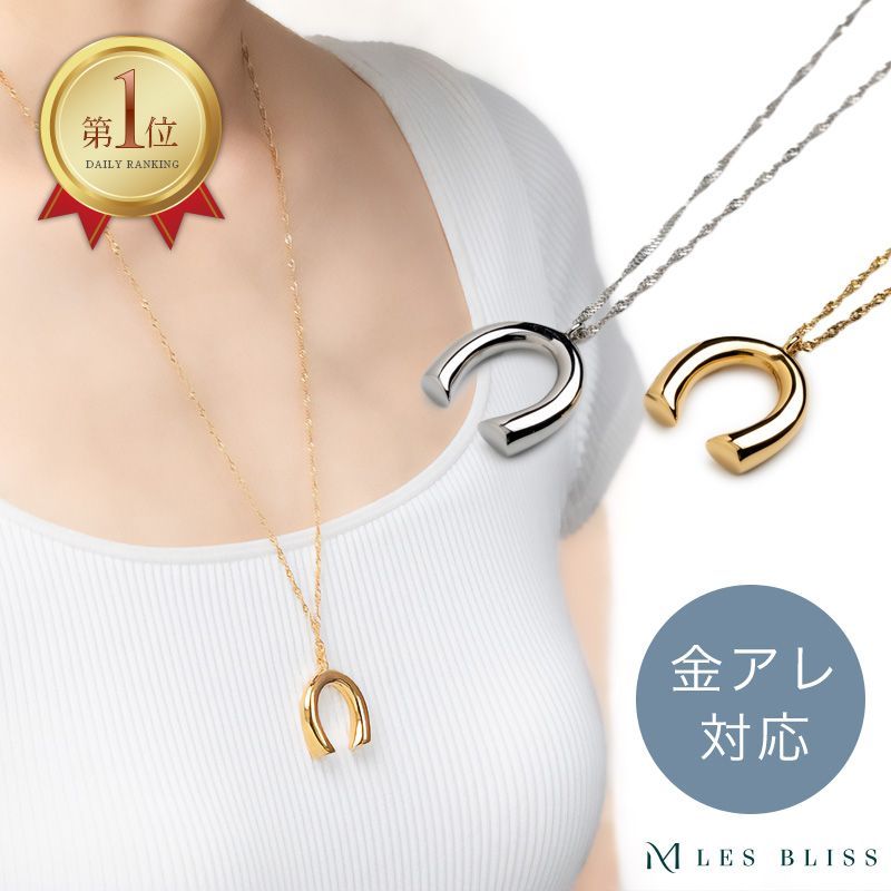 新価格】【Hanaコラボ】ホースシューネックレス〜Love Yourself