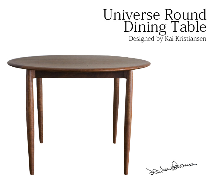 UNIVERSE ROUND DINING TABLE