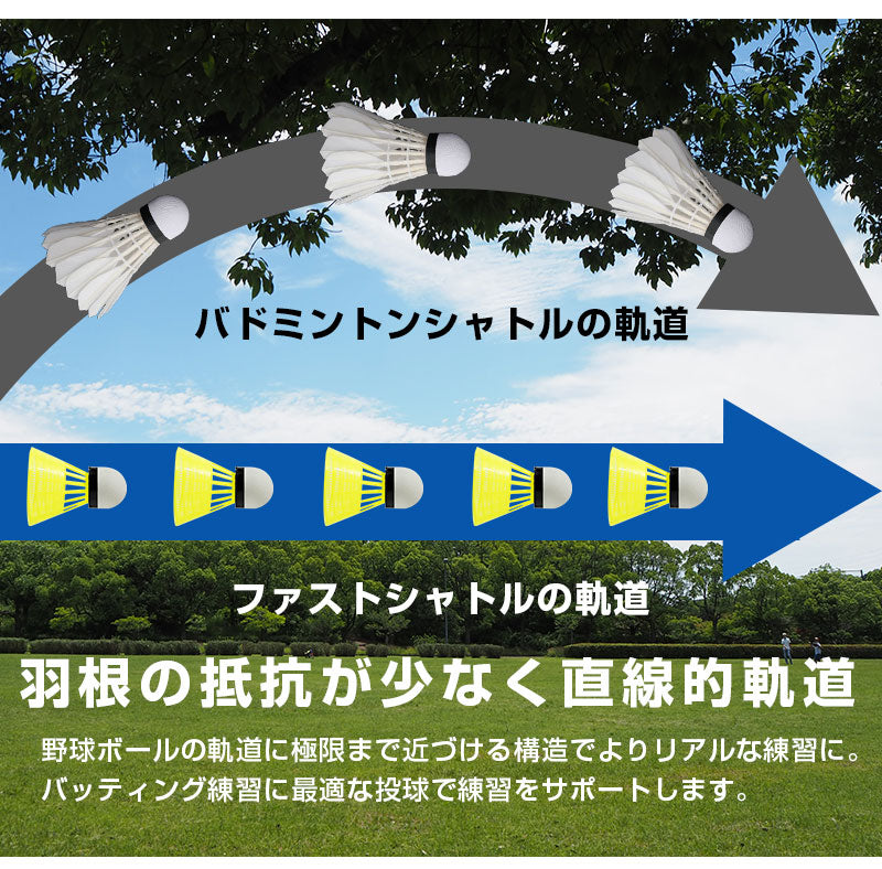 ロジック 野球専用バッティングシャトル 50個セット [野球シャトル
