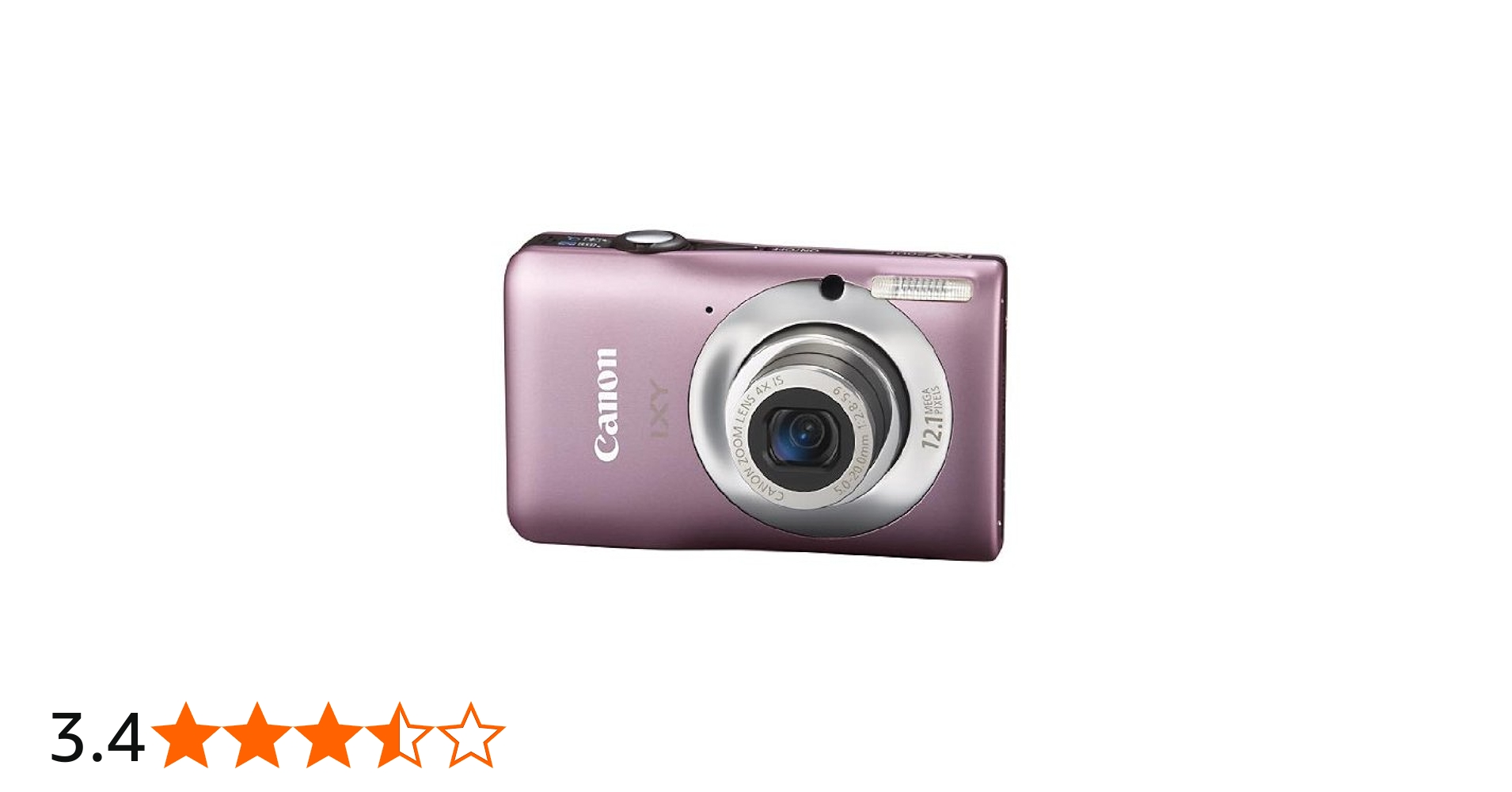 Amazon.co.jp: Canon Digital Camera IXY 200F Pink IXY200F(PK