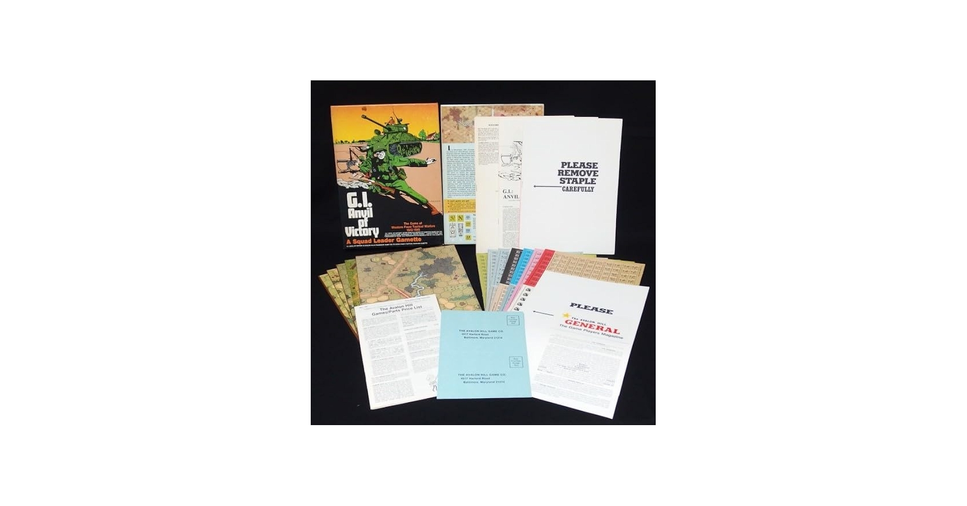 Amazon.co.jp: ？ The Avalon Hill Squad Leader G.I. Anvil of