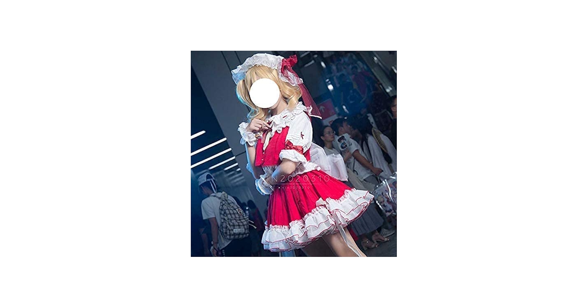 Amazon | [CHEN YU] フランドール 森森仙 コスプレ衣装/(ウィッグ 靴