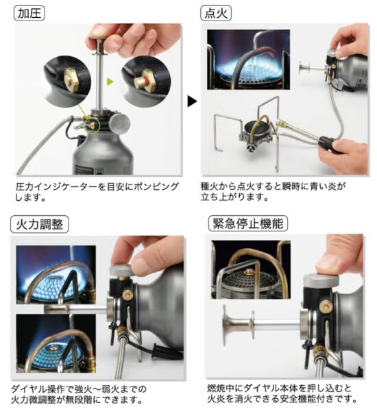 Amazon | SOTO MUKAストーブ SOD-371＋2023New広口ボトルCRL 720ml SOD