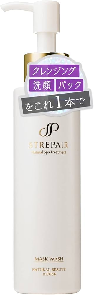 Amazon | 洗顔フォーム ストレピア STREPAiR マスクウォッシュ 1本3役