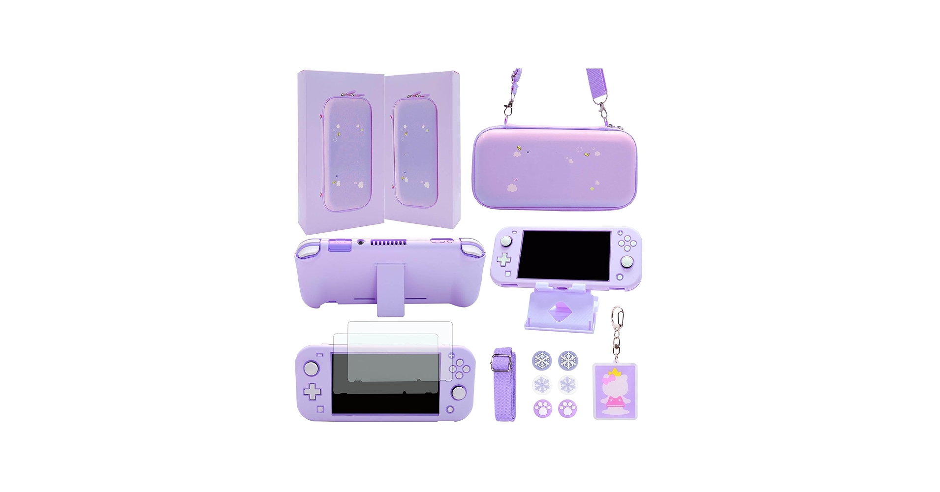 Amazon.com: GUTIAL Accessories Bundle for Nintendo Switch Lite