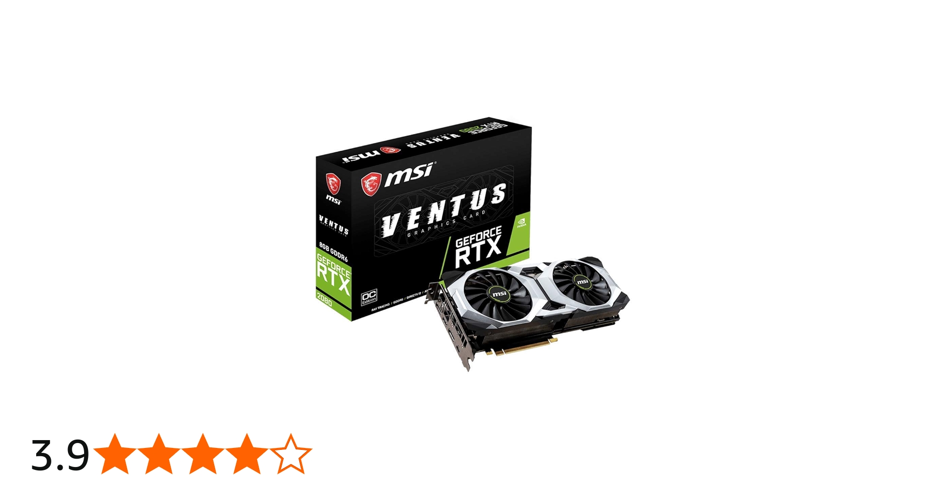 Amazon | GeForce RTX 2080 Ti VENTUS OC Graphics Card | MSI