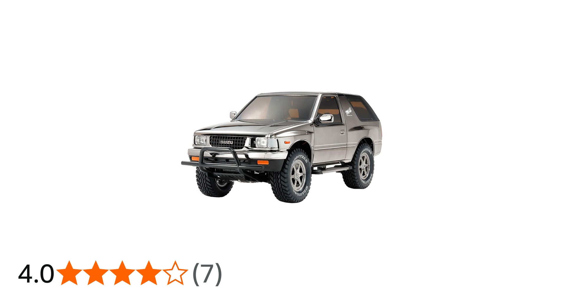Tamiya RC 47383 RX Isuzu MU Type X (Ltd Edition Black Metallic) 1