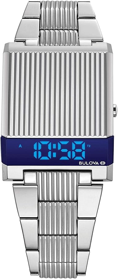 Amazon.co.jp: [ブローバ]BULOVA 腕時計 メンズ LEDデジタルクオーツ