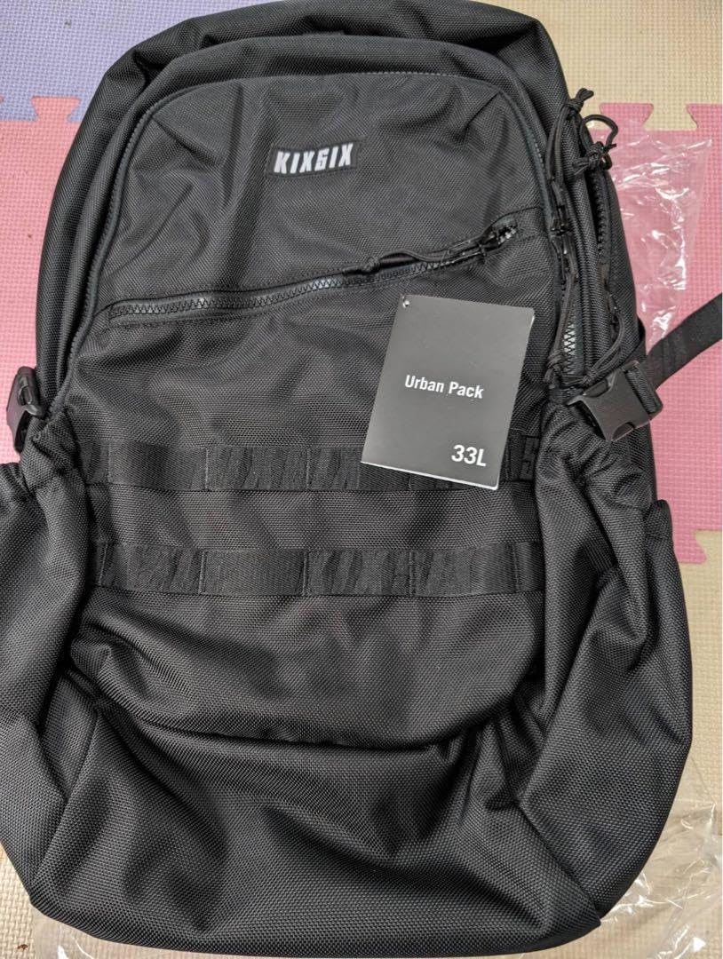 Amazon.co.jp: KIXSIX×NEW ERA バックパック33L ブラック : ファッション