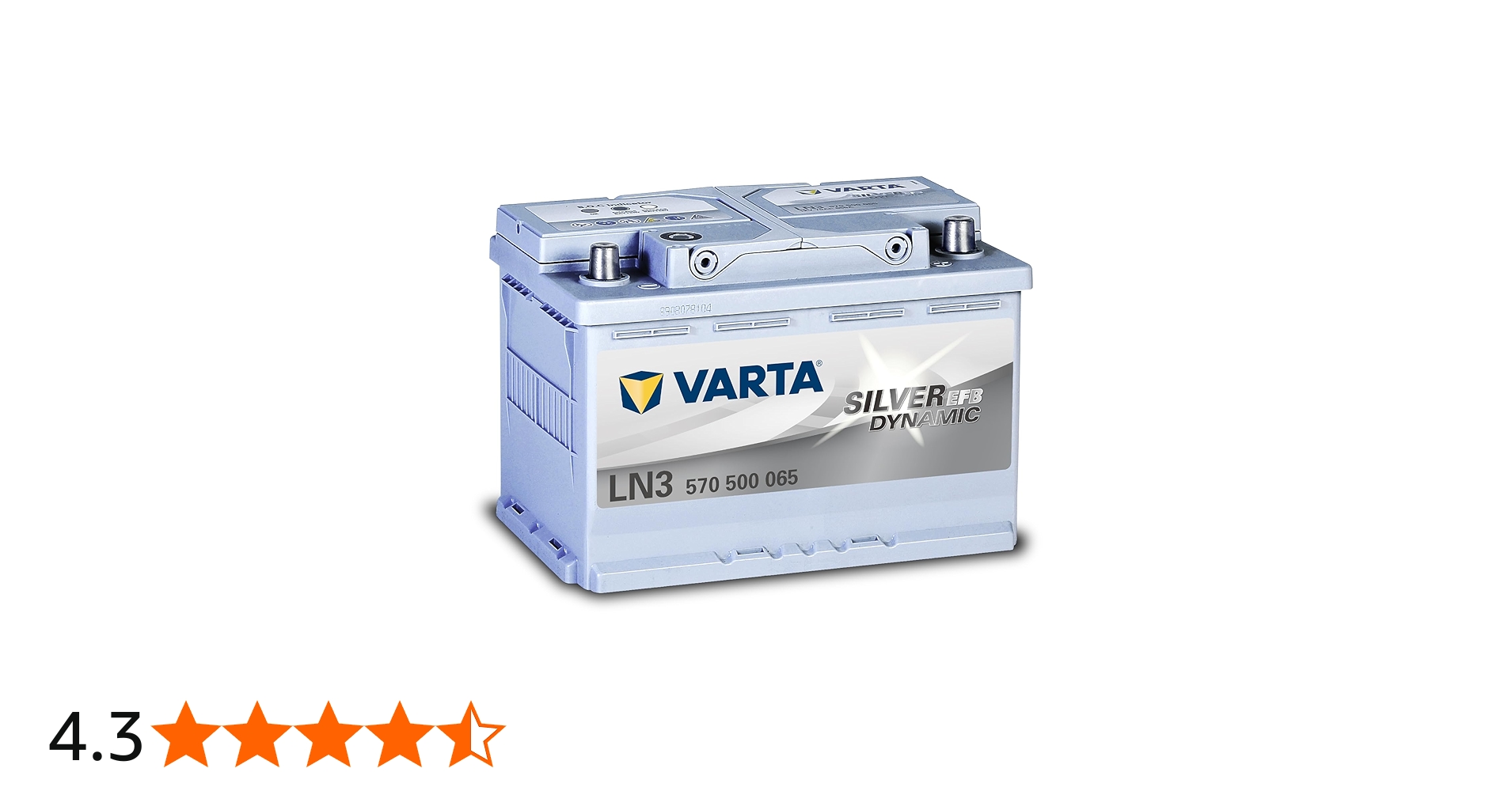 Amazon | VARTA(バルタ) Silver Dynamic EFB LN3 (570 500 065) 輸入車