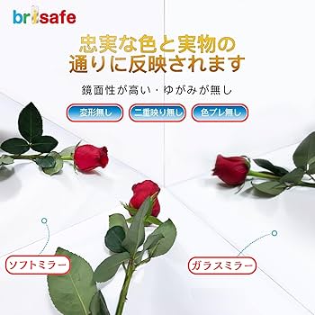Amazon.co.jp: brisafe 国産鏡面フィルム採用 割れないドアミラー ドア