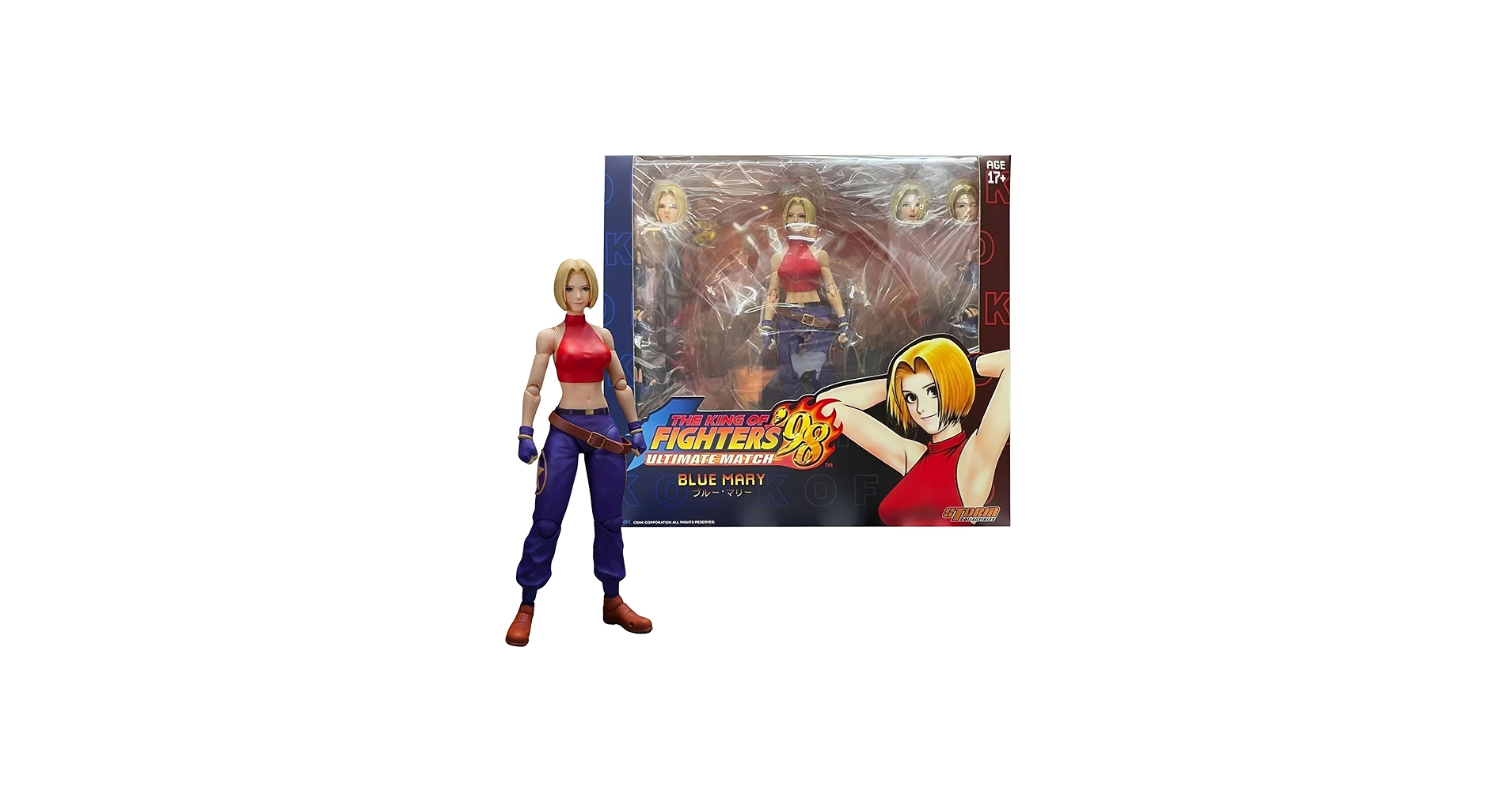 Amazon.com: Storm Collectibles - King of Fighters '98 - Blue Mary