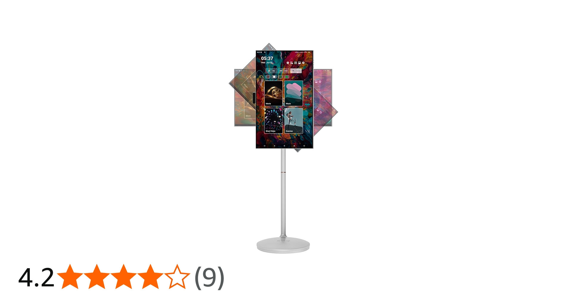 Amazon.co.jp: Miramageスマートマルチモニター 27インチ/ 日本