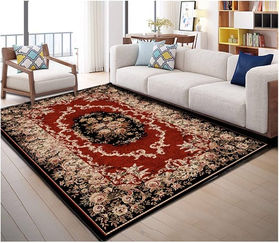 Amazon｜ペルシャ絨毯 ベルギー絨毯 ラグ カーペット 180*260cm 長方形