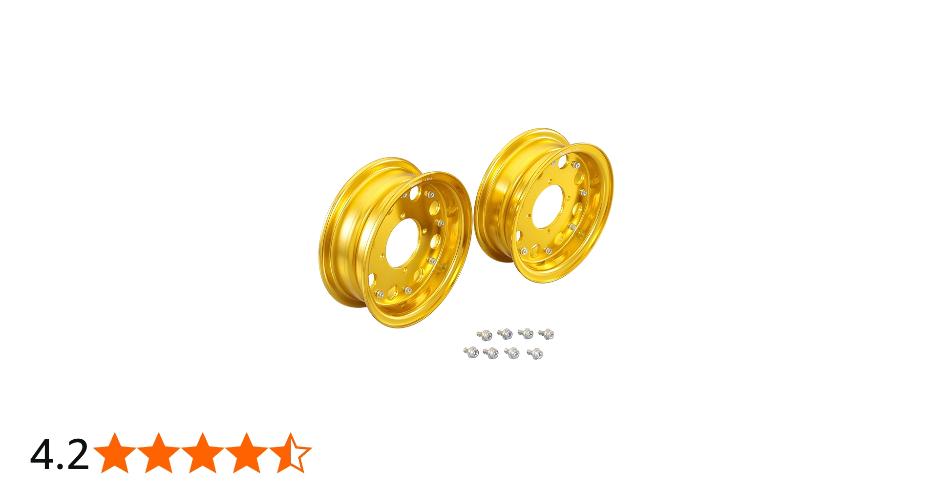 Amazon | キタコ (KITACO) アルミホイールセット 8インチ リム幅2.50