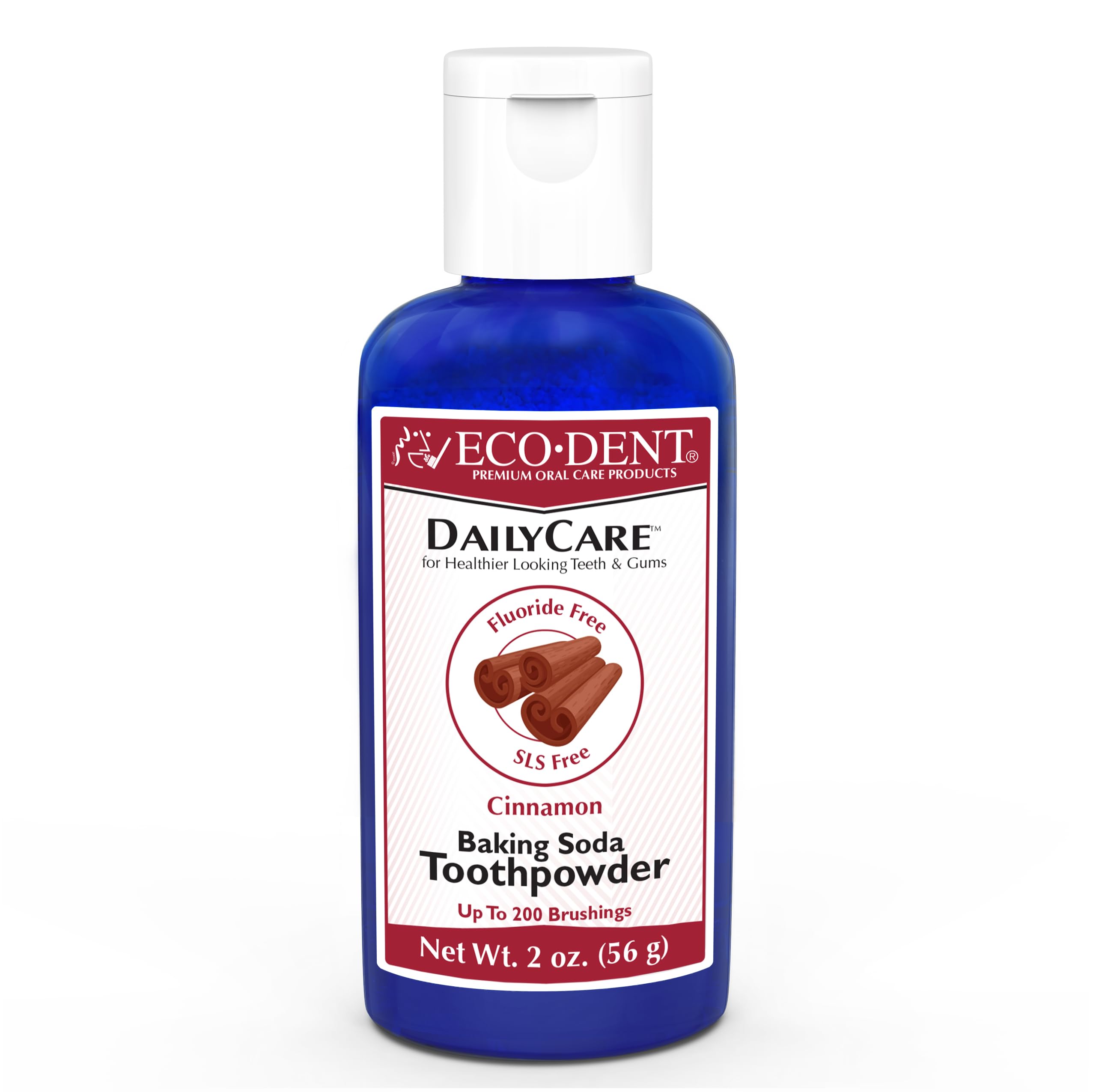 Amazon.com : Eco-Dent DailyCare Baking Soda Toothpowder, Cinnamon