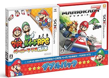 Amazon | 『マリオ&ルイージRPG ペーパーマリオMIX・マリオカート7