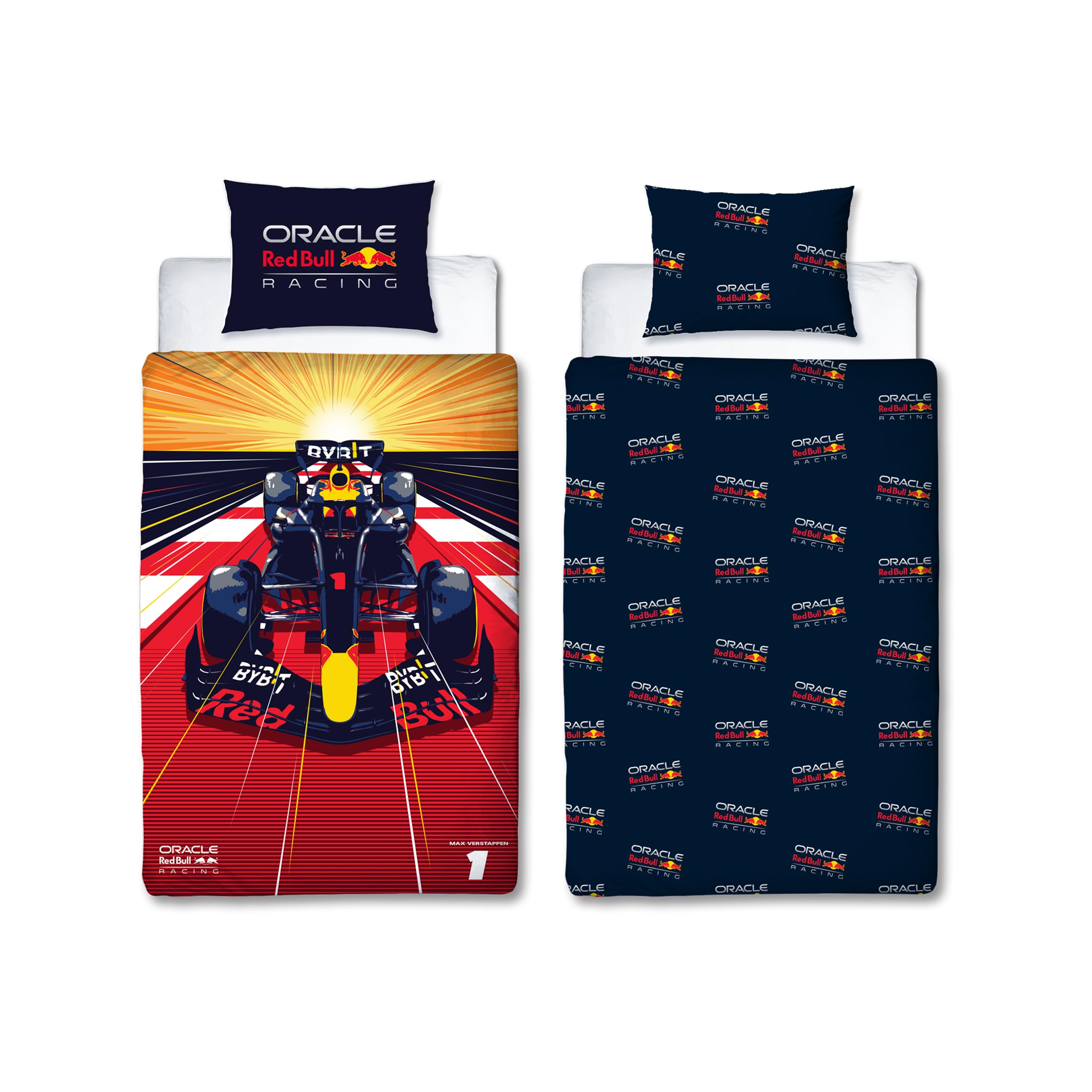Character World Oracle Red Bull Racing Official Single Duvet Cover