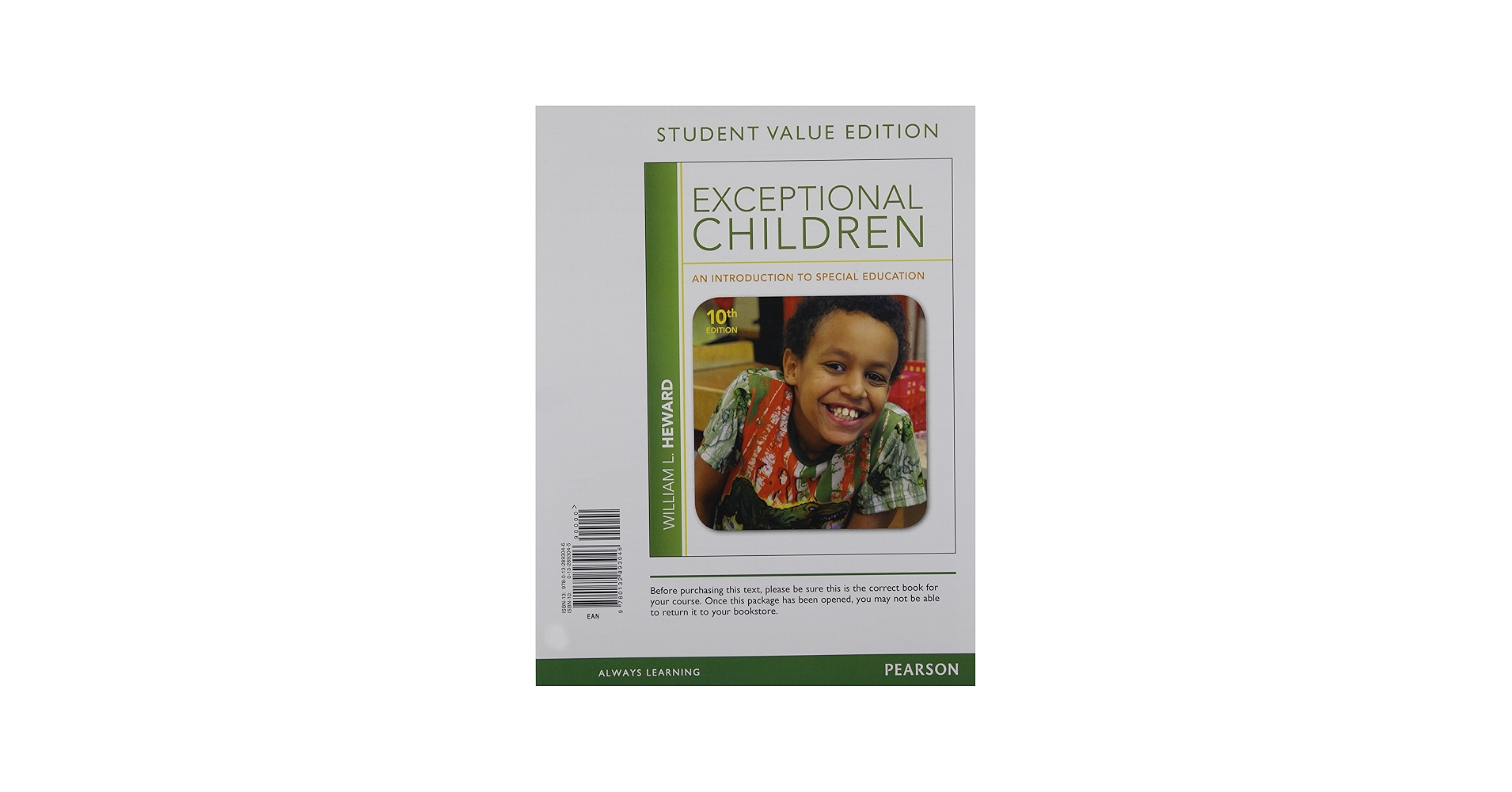 Amazon.com: Exceptional Children: An Introduction to Special