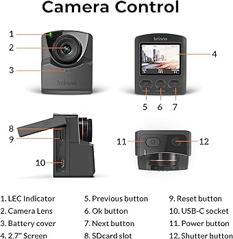 Amazon | Brinno TLC2020-H フルHDタイムラプスカメラ 防水ケース
