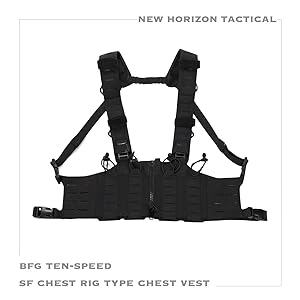 Amazon.co.jp: [NEW HORIZON] Blue Force Gear Ten-Speed SF Chest Rig